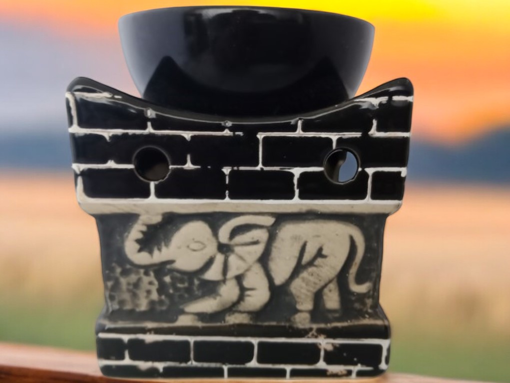 Buhurdanlık Fil Desenli - Görsel 3