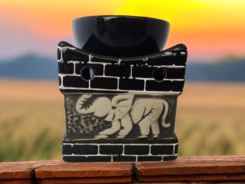 Buhurdanlık Fil Desenli